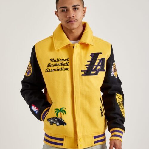 Pro Standard NBA Los Angeles Lakers Varsity Jacket