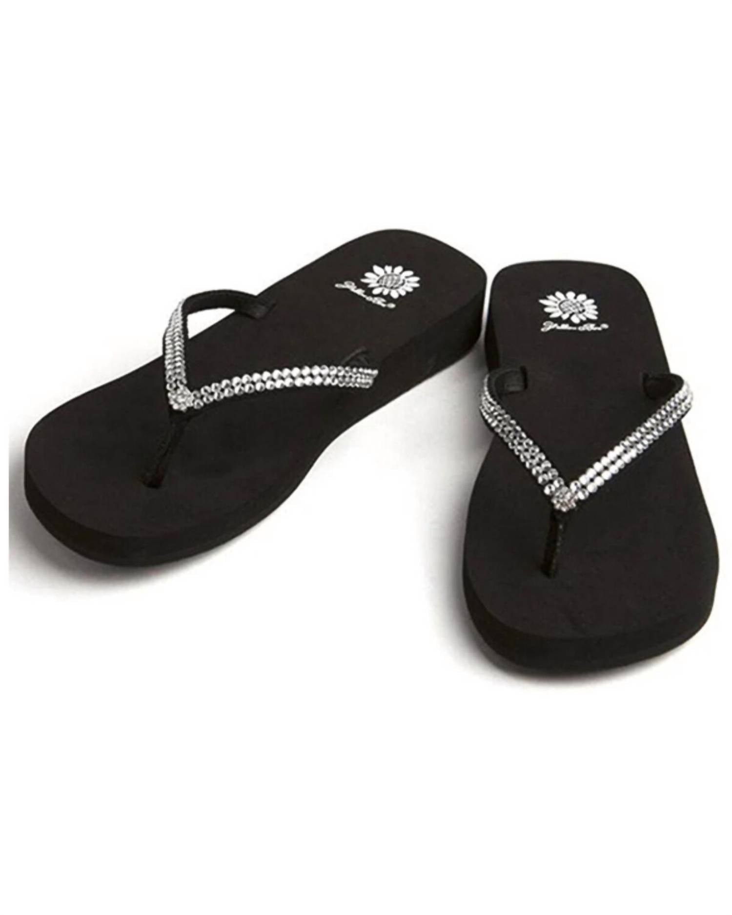 Yellowbox - Women's Jello Rhinestone Sandals - Image 2