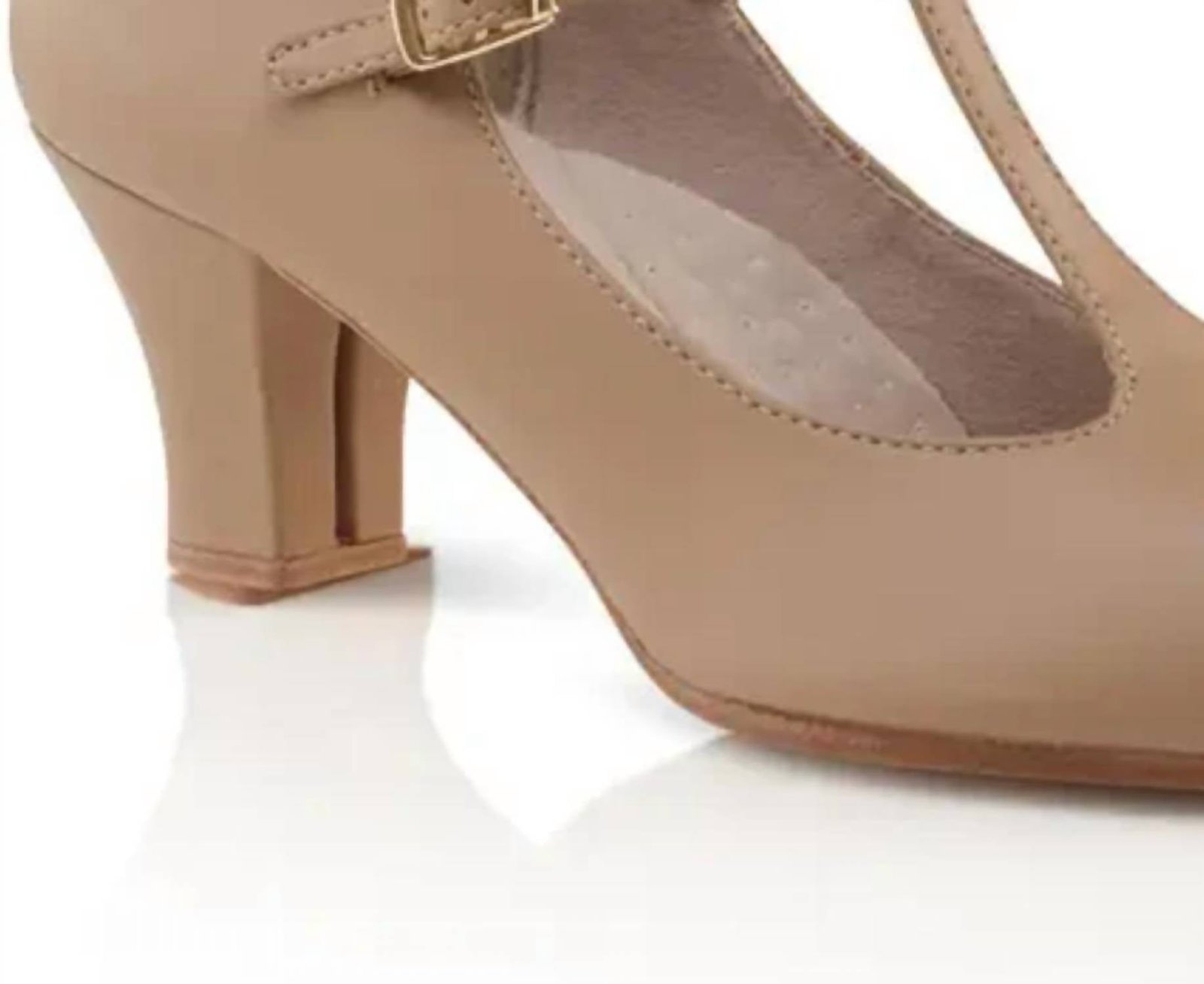 Capezio - Women’s Jr Footlight T-strap Character Shoe - Image 2