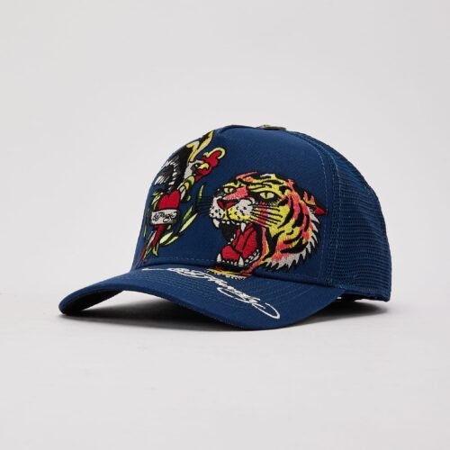 Ed Hardy Tiger Eagle Trucker Hat