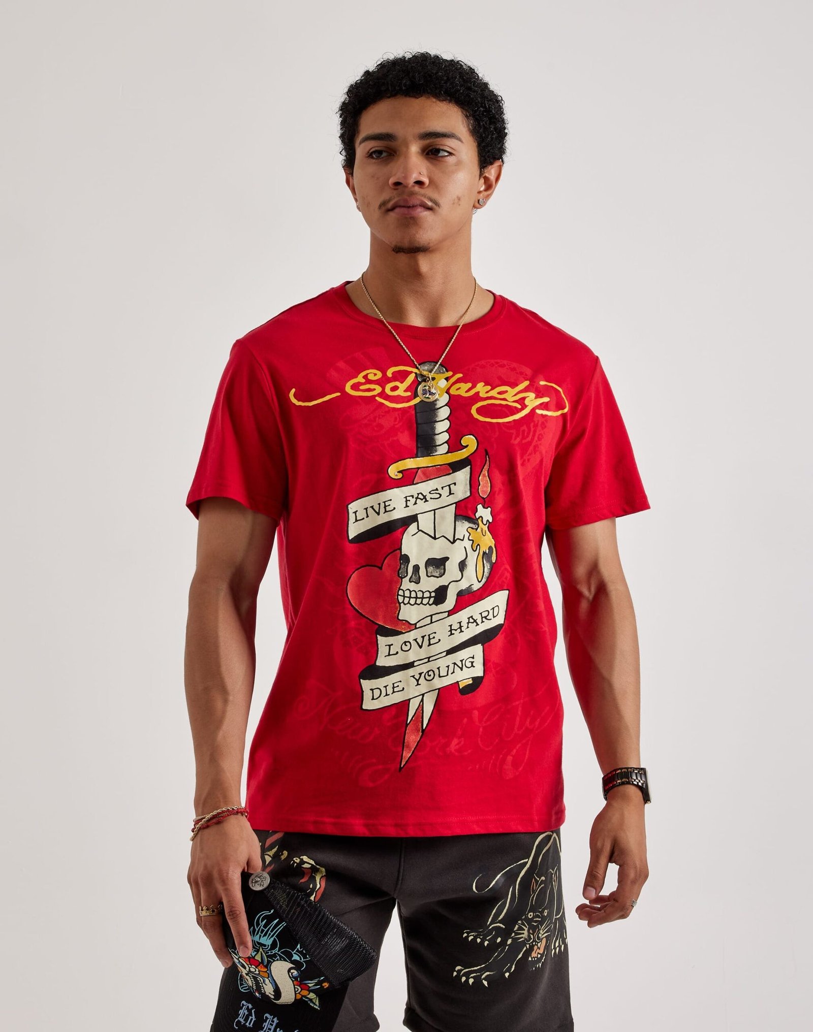 Ed Hardy Live Fast Tee