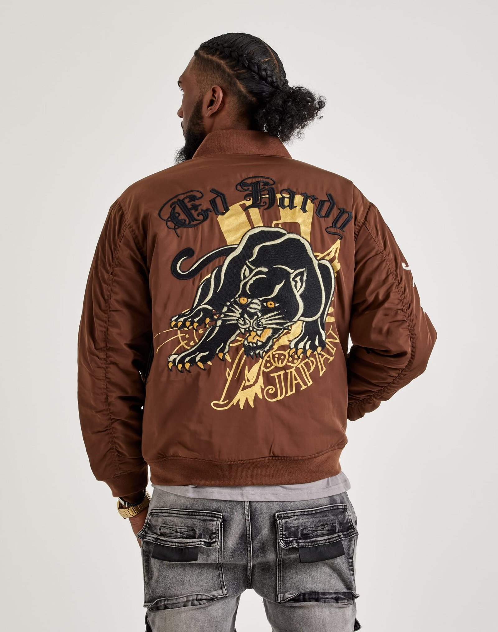 Ed Hardy Panther Bomber Jacket - Image 2