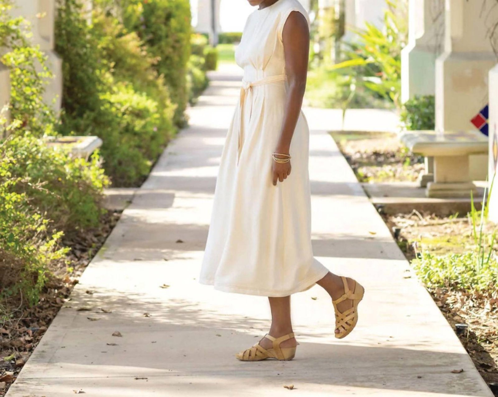 Dansko - Women's Tinley Tan Milled Burnished Leather Sandals - Image 5