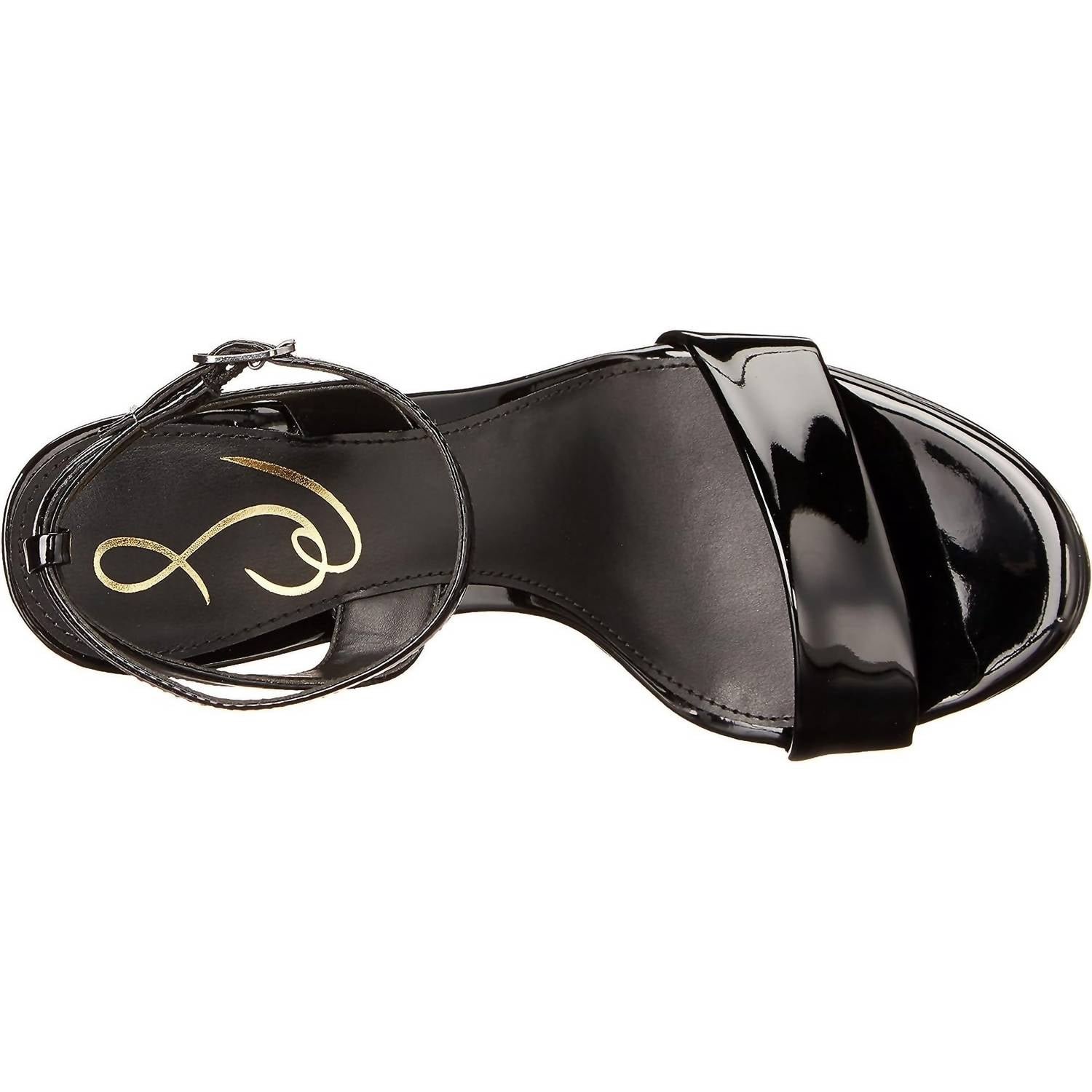 Sam Edelman - Women's Jade Patent ankle Strap Heels - Image 3