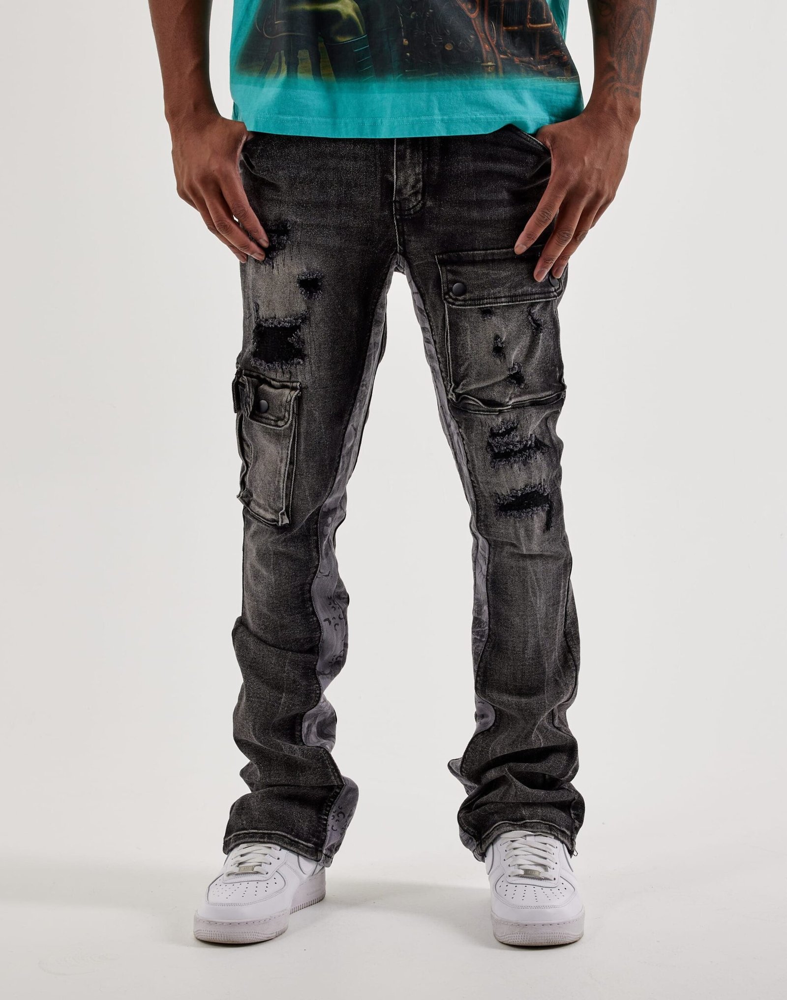 Kloud 9 Cargo Jeans - Image 2