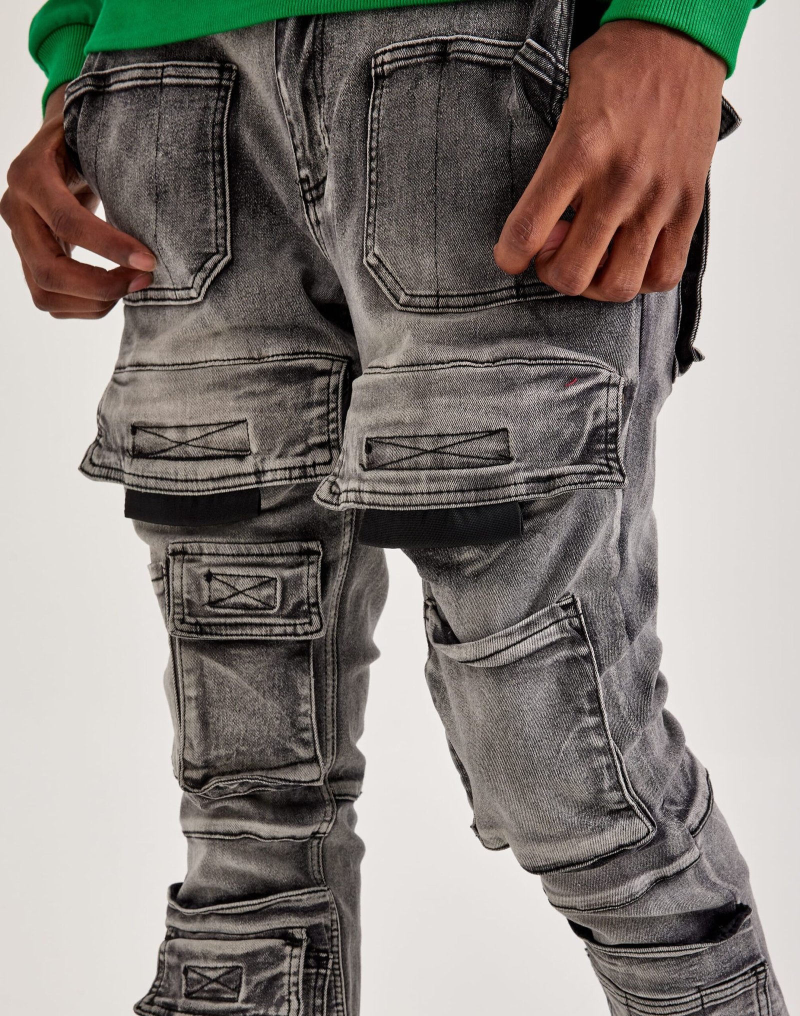 Kloud 9 Straight Cargo Jeans - Image 3
