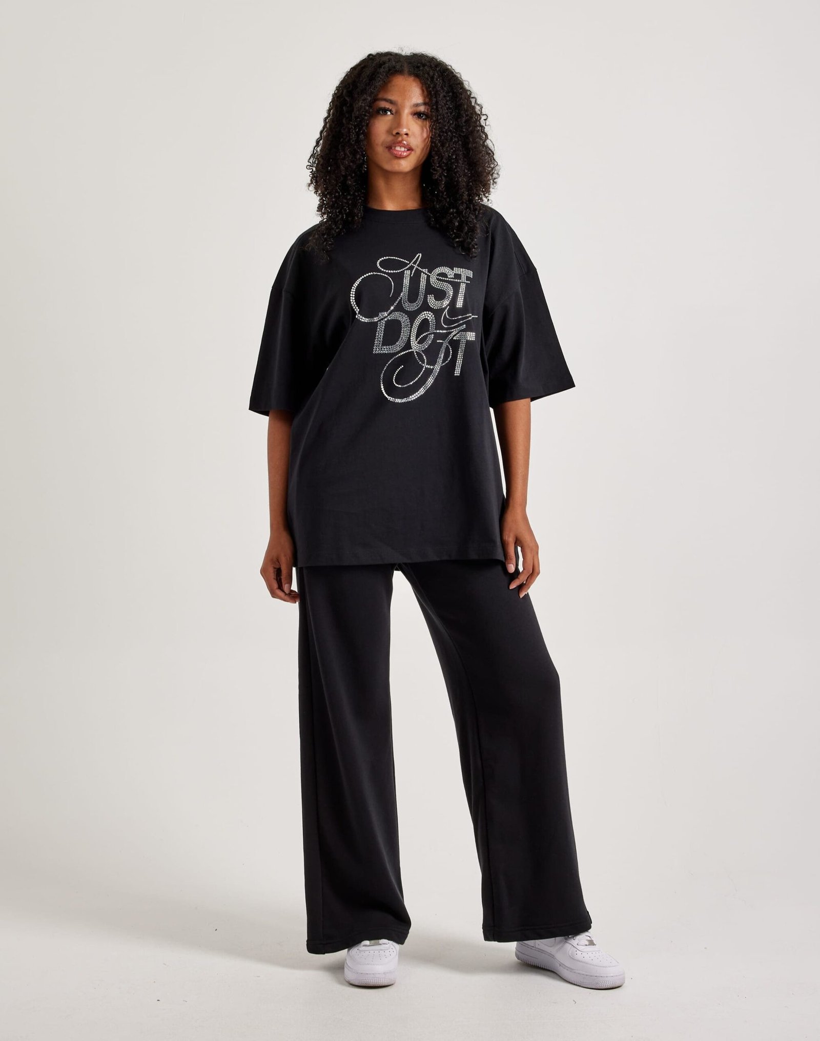 Nike Oversized Rhinestone Tee - Image 4