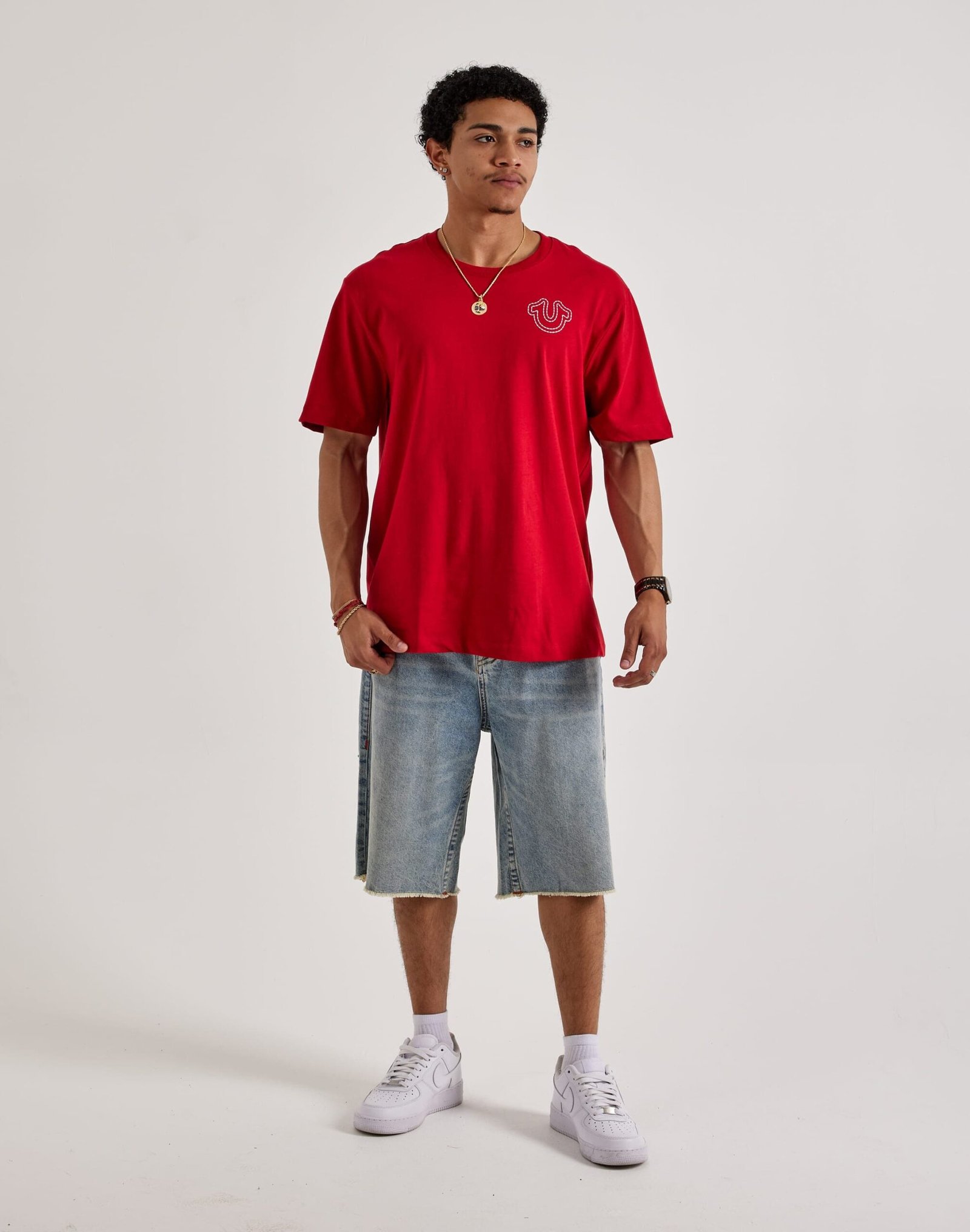 True Religion Puff Stitch Tee - Image 4