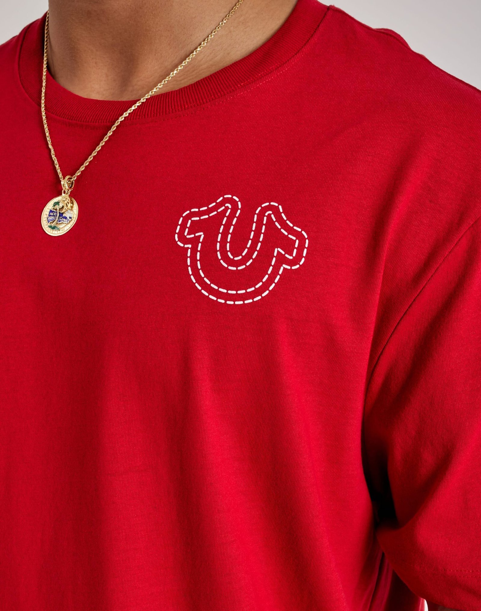 True Religion Puff Stitch Tee - Image 3