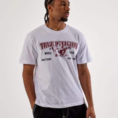 True Religion Buddha Arch Logo Tee