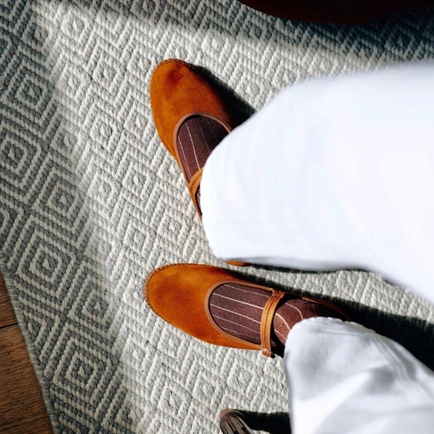 Cayumas - Women's Velvet Mary Jane Shoes - Image 2