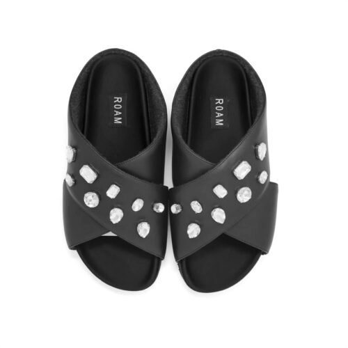Roam - women's Cross Crystal Sandal