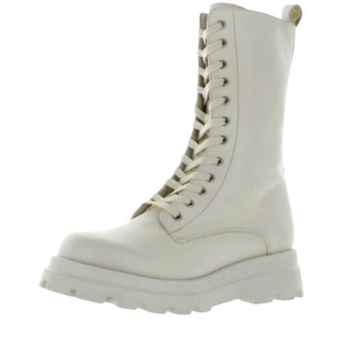 Steve Madden - Women's Ebba Leather Combat Boots