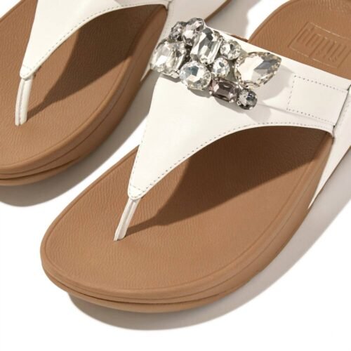Fitflop - Women's Lulu Jewel Deluxe Toe Post Sandal