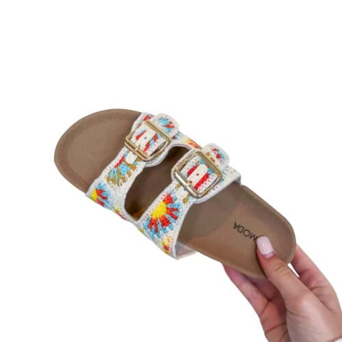 Legend Footwear - Women's Boho Crochet Sandals