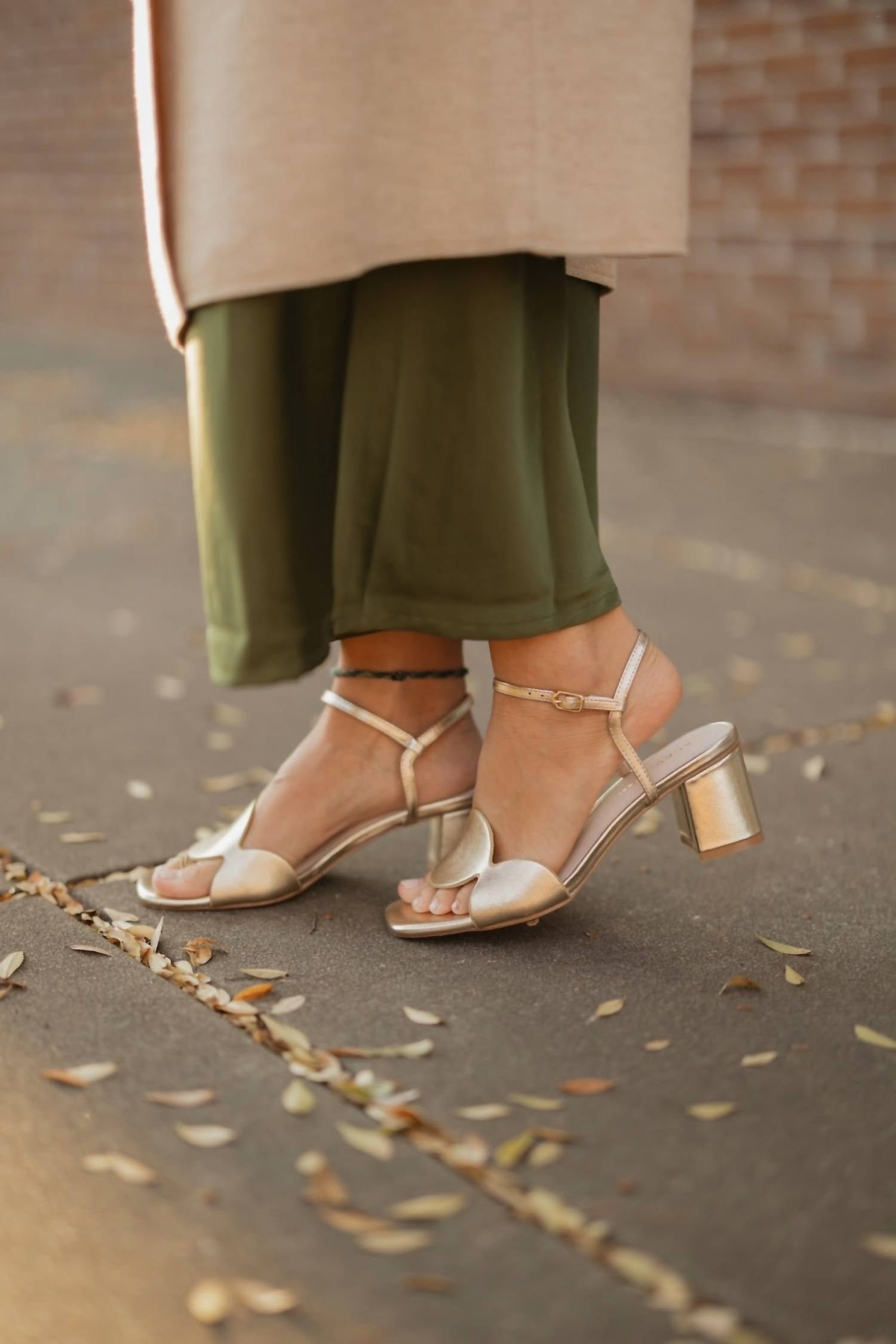 Koko + Palenki - Women's Sphere Ankle Strap Sandal - Image 2