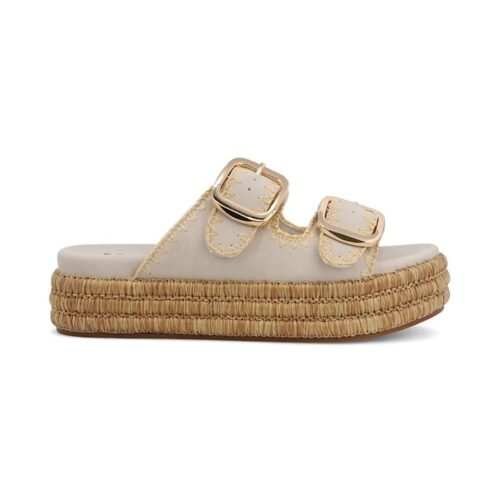 Mia - Women's Mieko Seashell Platform Sandals