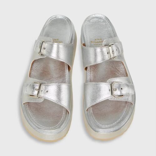 Ann Mashburn - Women's Double Buckle Platform Sandal