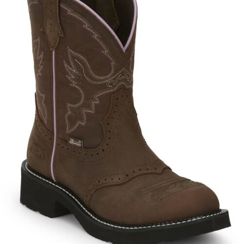 Justin - WOMEN'S GYPSY GEMMA RUSTIC AGED BARK ROUND TOE WESTERN BOOTS - MEDIUM WIDTH
