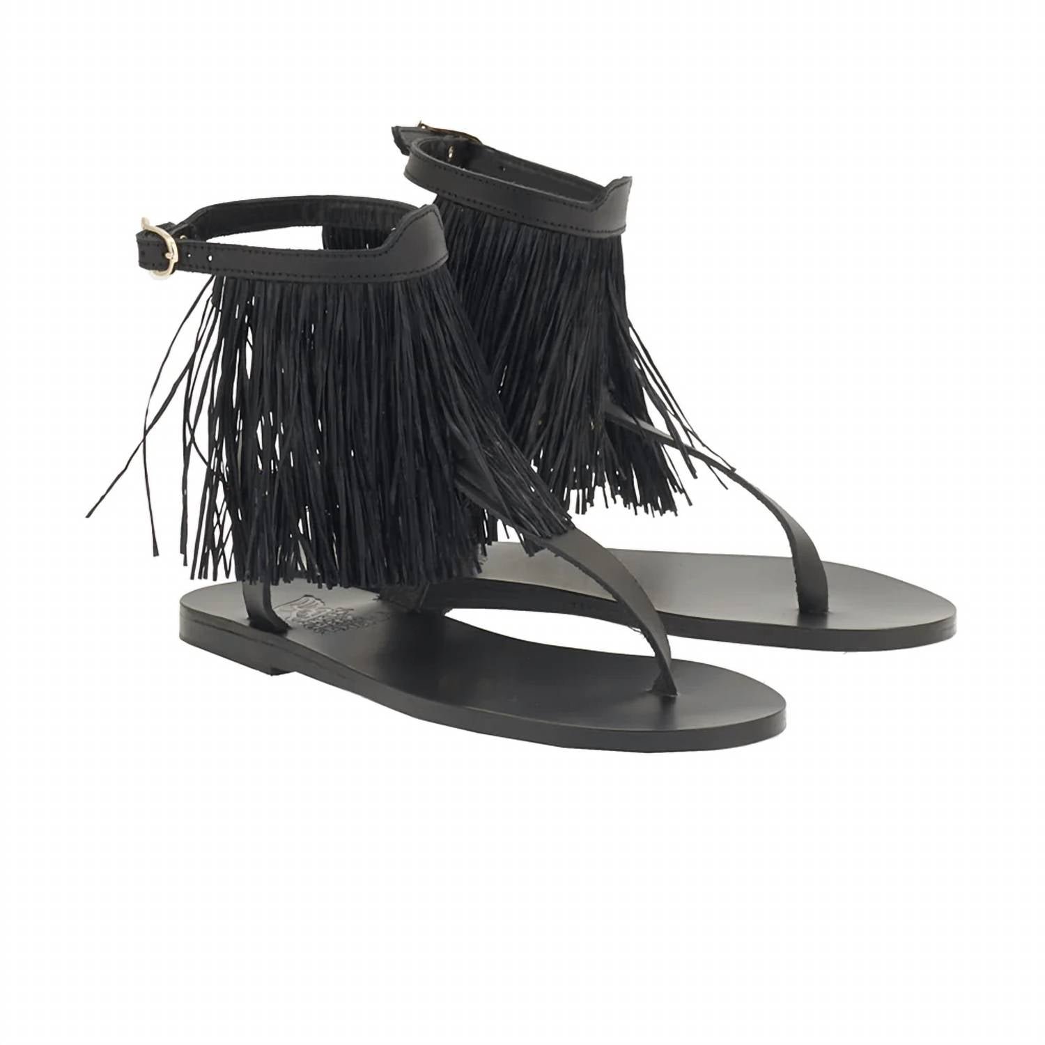 Ancient Greek Sandals - Women's Hula Houp Sandals - Image 2