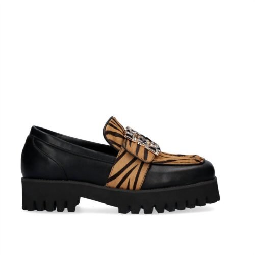 Exe - Women's P212-w168t Animal Print Loafer