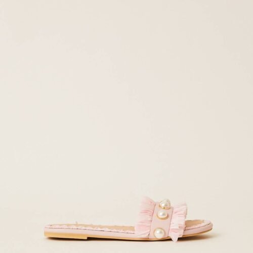 Btb Los Angeles - Women's Valentina Fringe Slide
