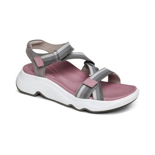 Aetrex - Women's Marz Adjustable Quarter Strap Sandal