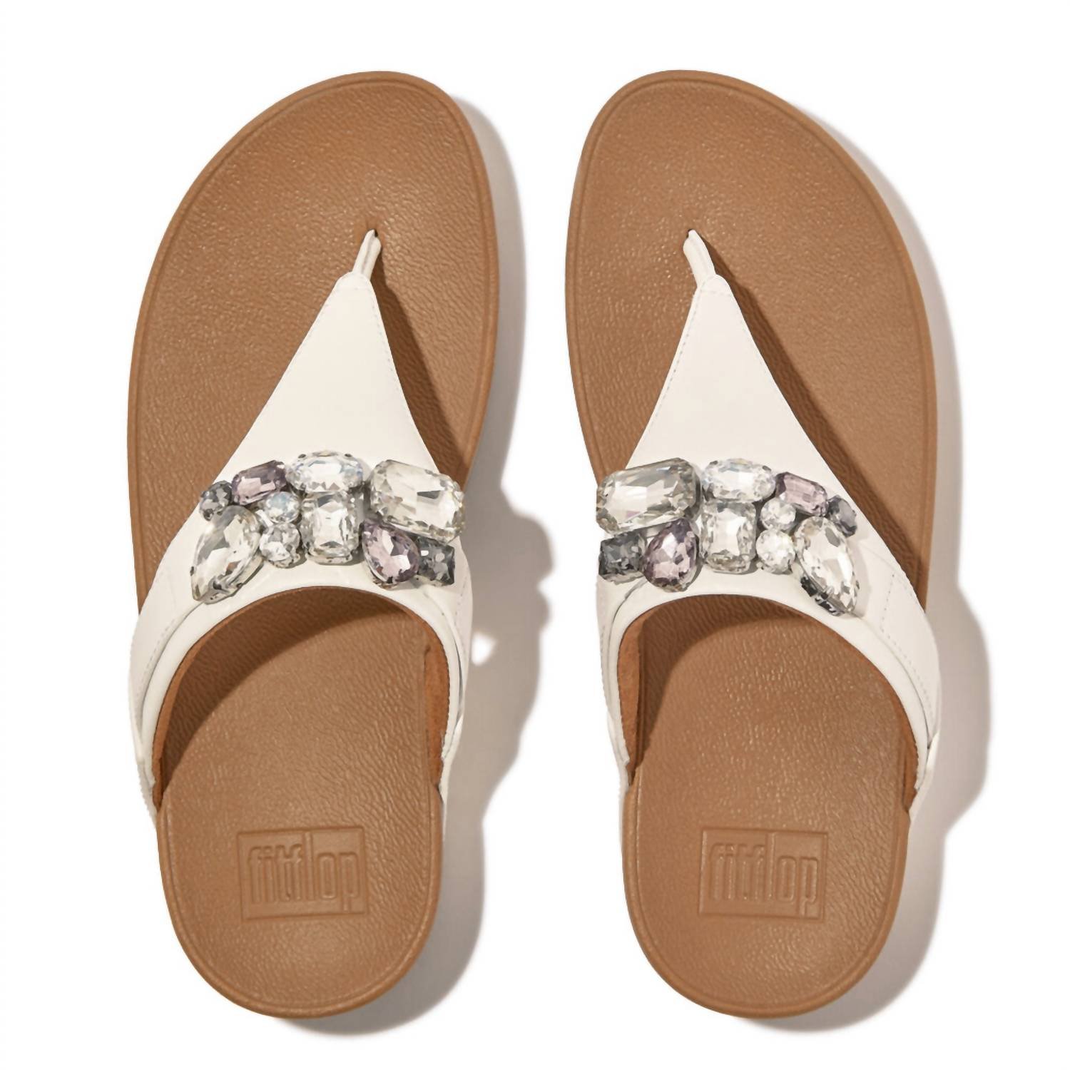 Fitflop - Women's Lulu Jewel Deluxe Toe Post Sandal - Image 2
