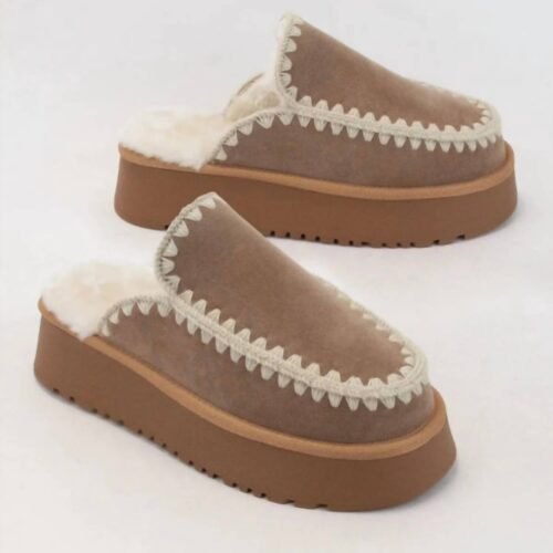 Ccocci - Platform Crochet Slides