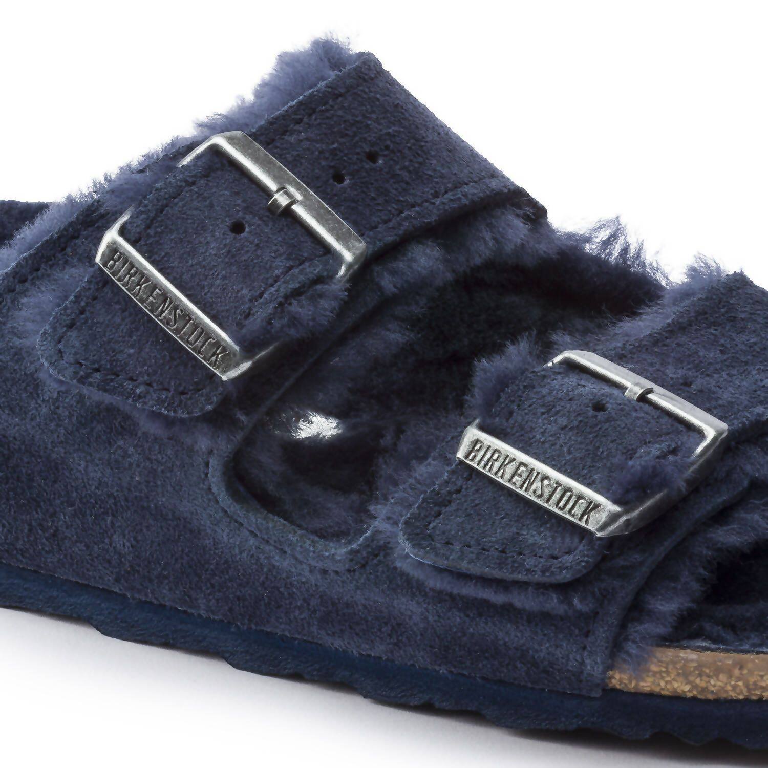 Birkenstock - Women's Arizona Fur Shearling Sandal - Image 6