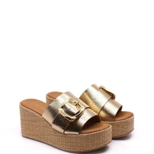 Chocolat Blu - Women's Jana Gold Sandal