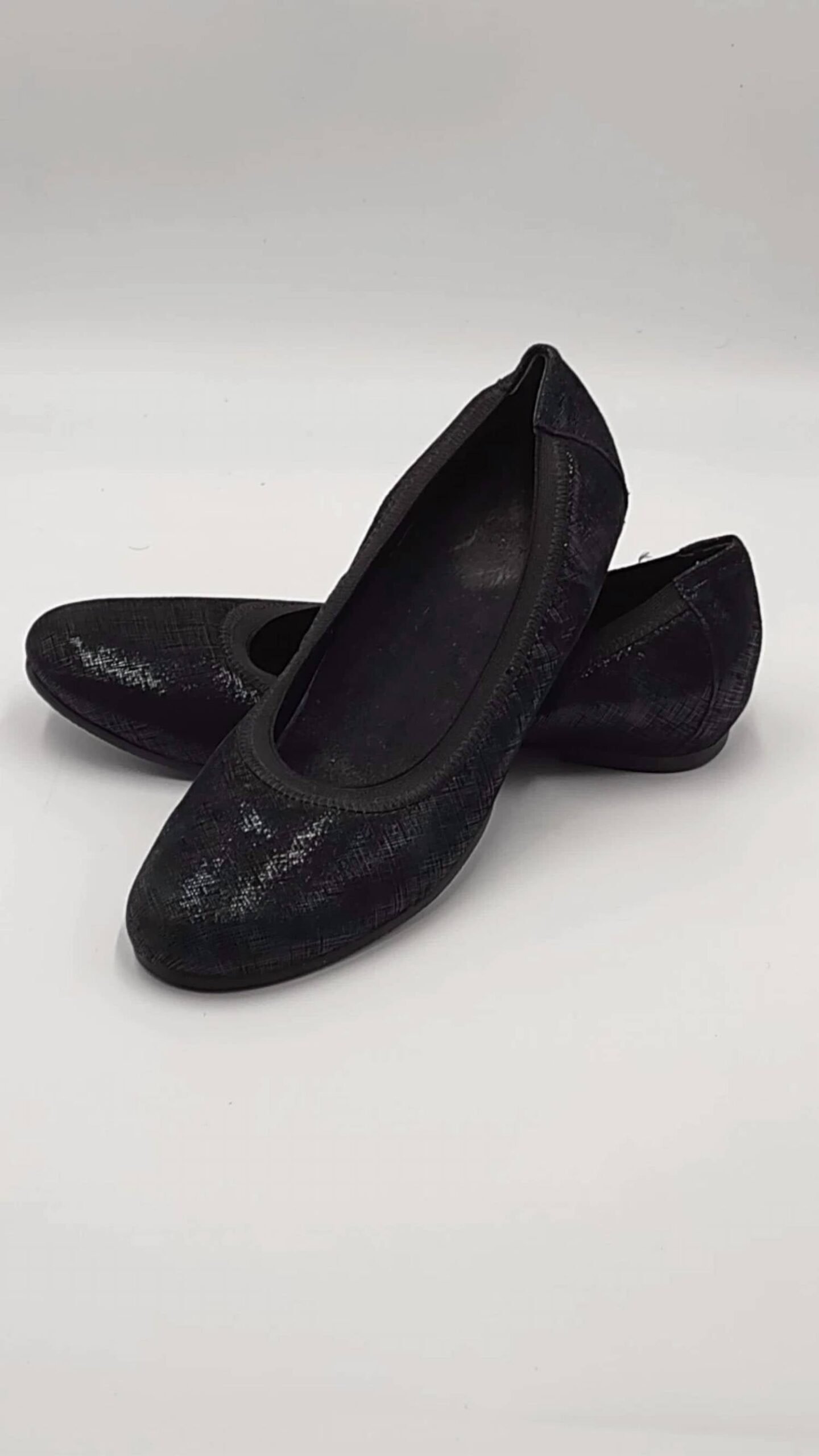 Munro - Women's Ashlie Crosshatch Ballet Flats - Image 5