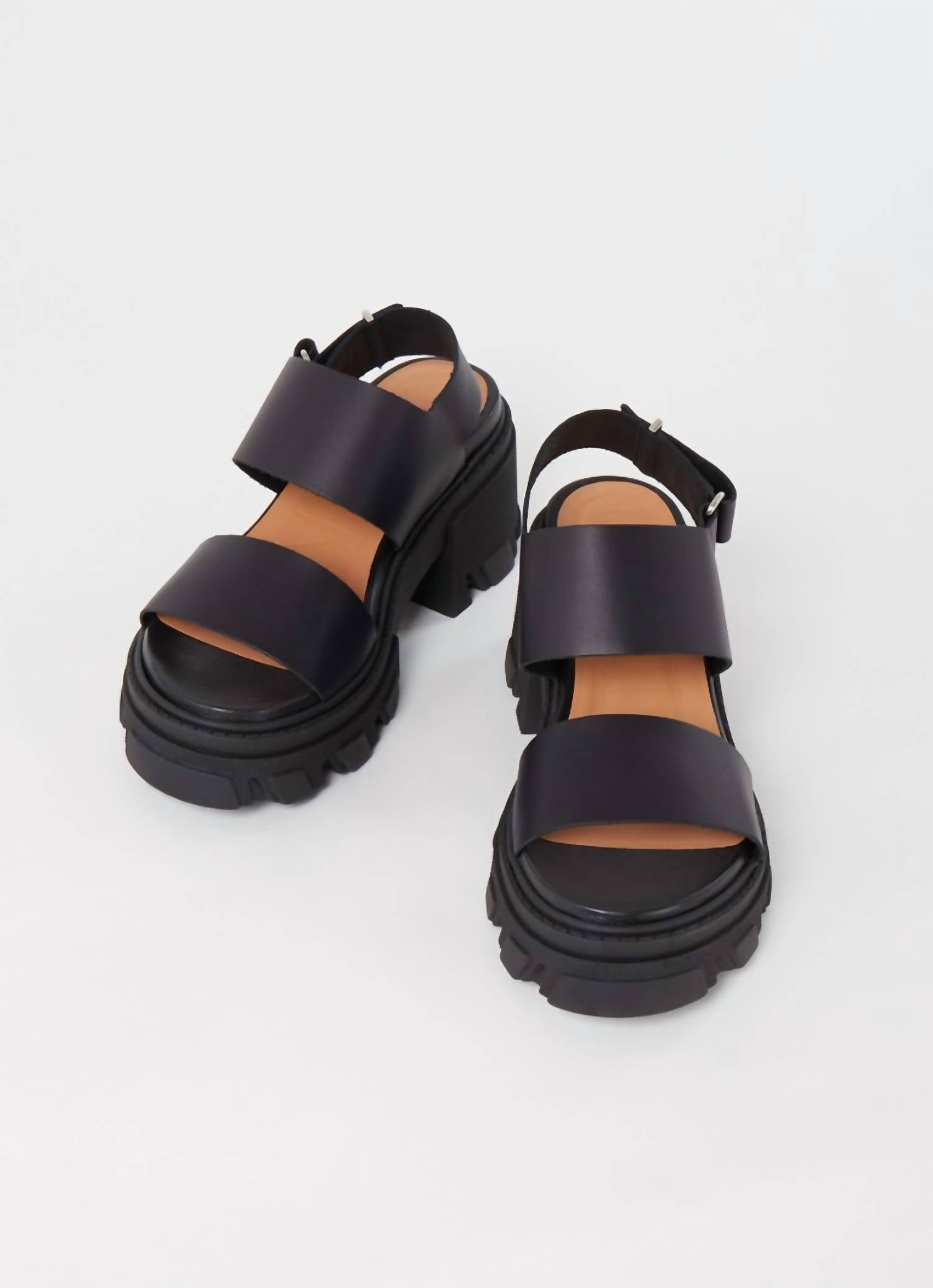 Ganni - WOMEN CLEATED PLATFORM SANDAL - Image 2